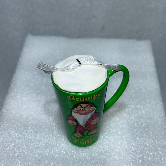 Disney “Grumpy Before Coffee” Mug Ornament - Picture 2 of 5